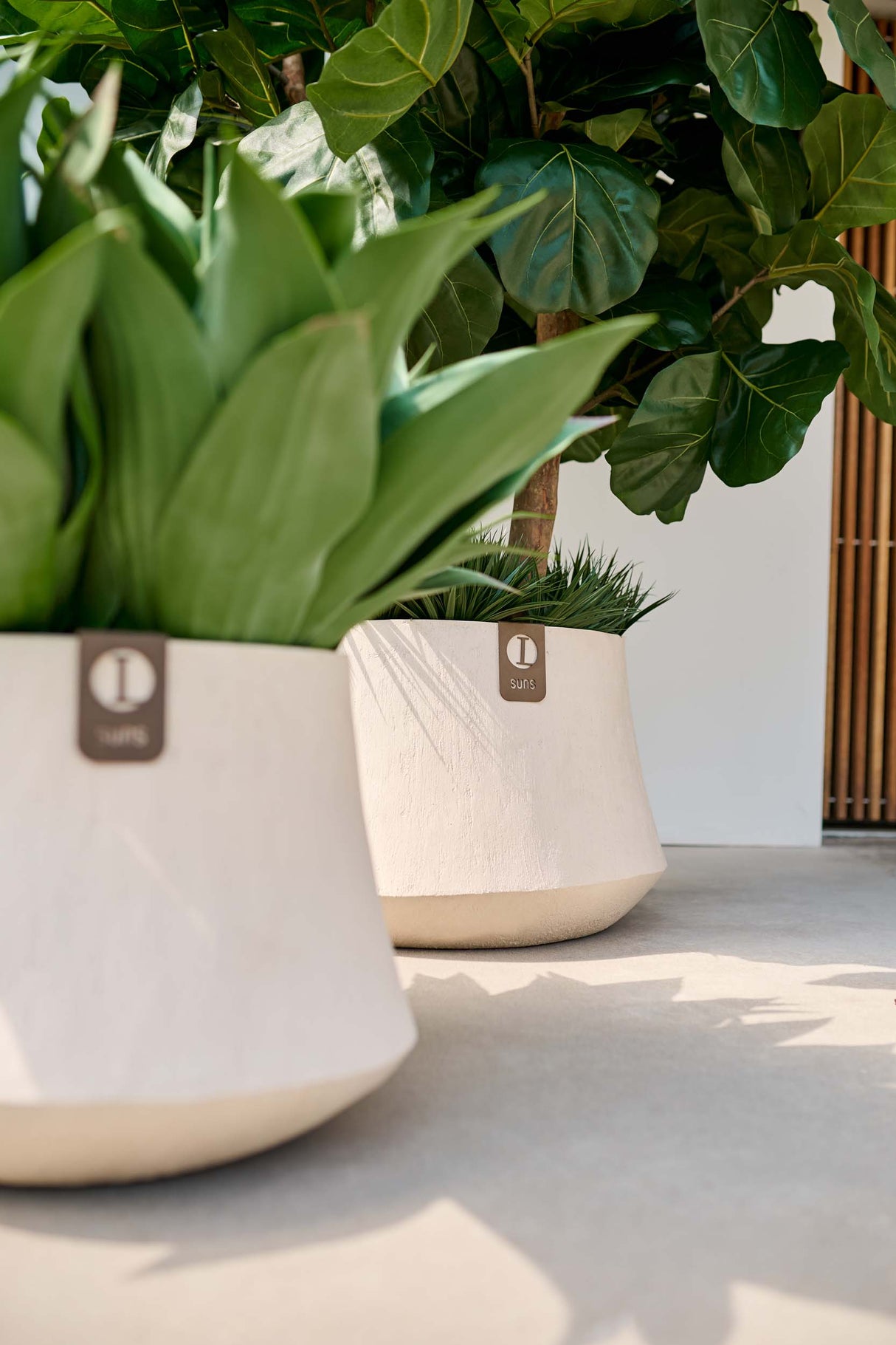 SUNS Rondello pot 90 x 60 cm - Camel sand