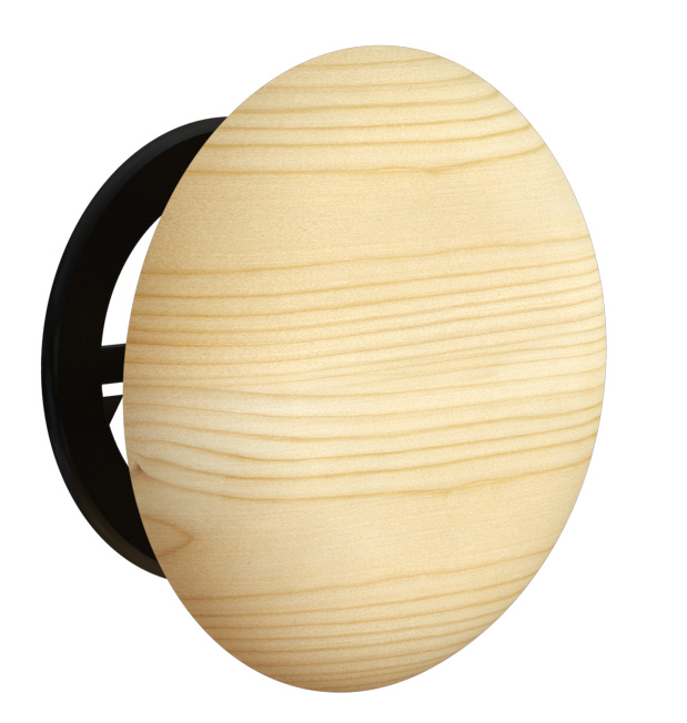 Houten regelbare sauna ontluchting Ø100 mm - Pine