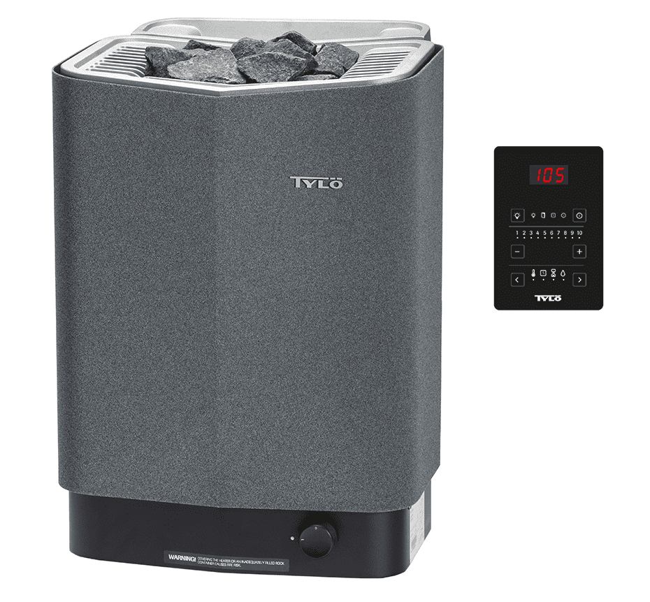 Tylö Sense Combi Pure 10 saunakachel 10 kW - grijs