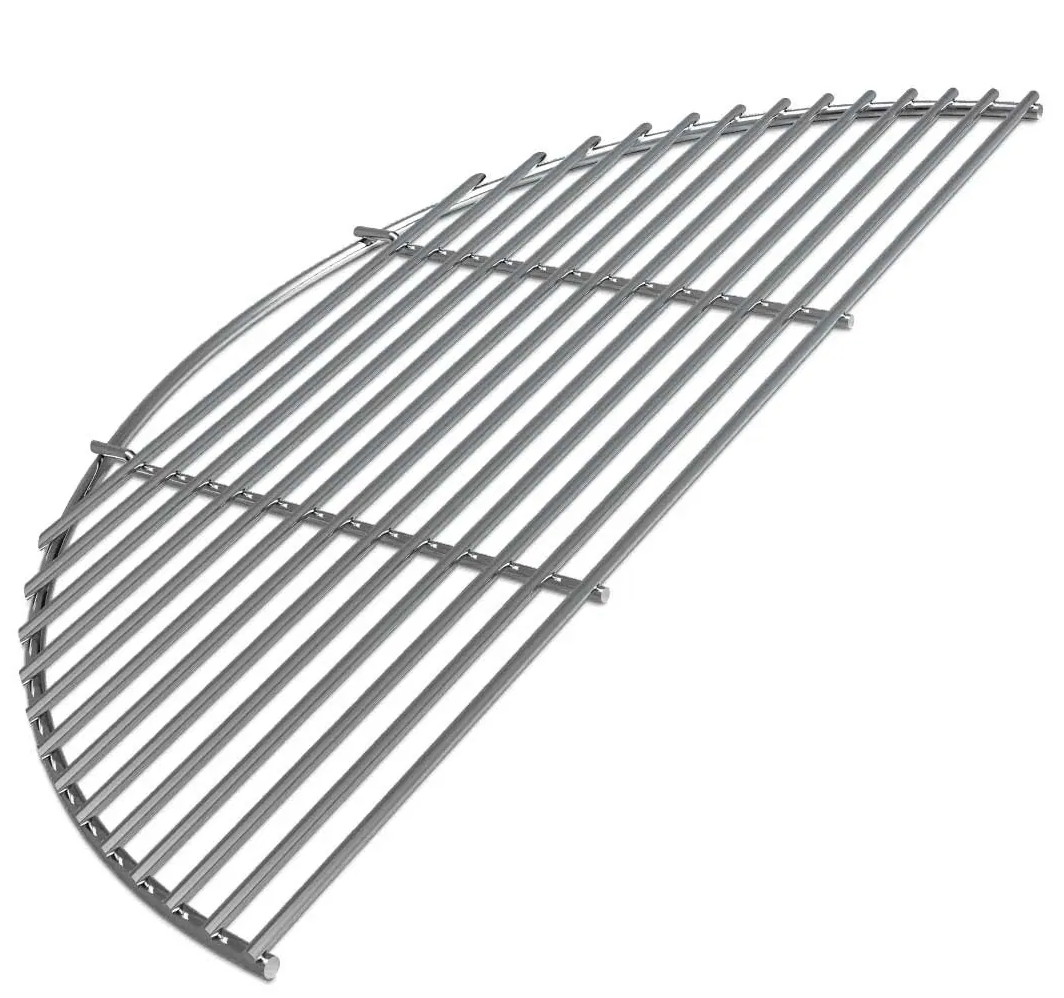 Big Green Egg Half roestvrijstalen rooster Large