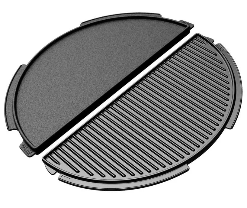 Big Green Egg Half gietijzeren plancha Large