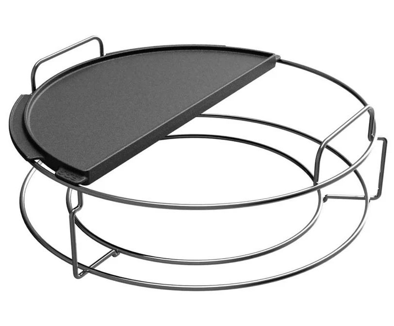 Big Green Egg Half gietijzeren plancha Large