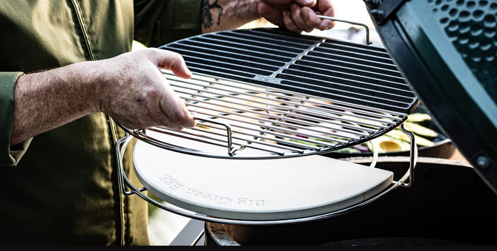 Big Green Egg Halve convEGGtor steen Medium