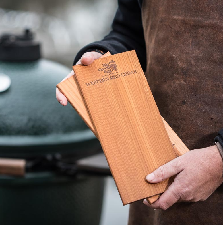 Big Green Egg Houten grillplanken Ceder - 2 stuks
