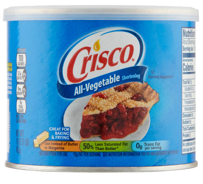 Crisco Plantaardige shortening