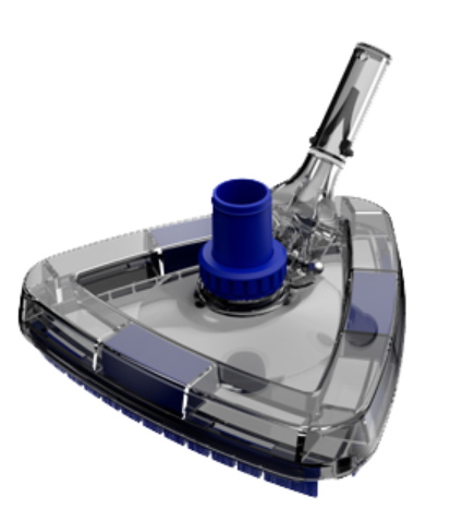 Superpro driehoekige vinyl bodemzuiger