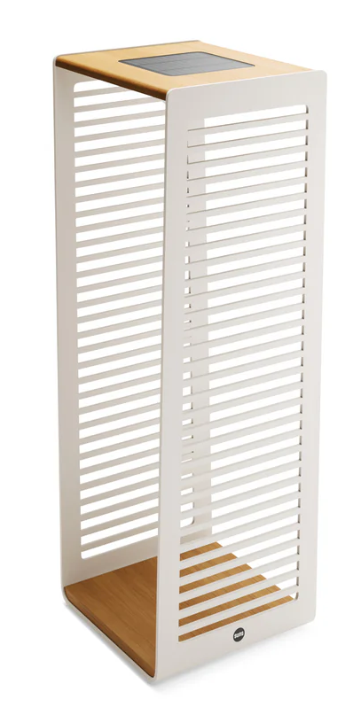 SUNS Eve L tuinlantaarn - teakhout/camel sand