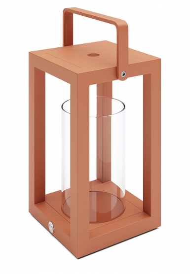 SUNS Luca S tuinlantaarn - terra coral