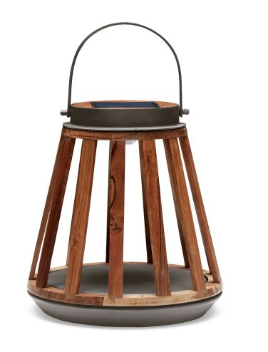 SUNS Kate S tuinlantaarn - teakhout/slate brown