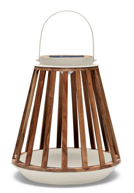 SUNS Kate M tuinlantaarn - teakhout/camel sand