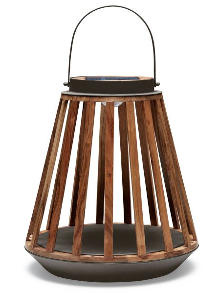 SUNS Kate M tuinlantaarn - teakhout/slate brown