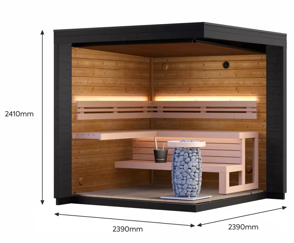 Patio S Thermowood buitensauna