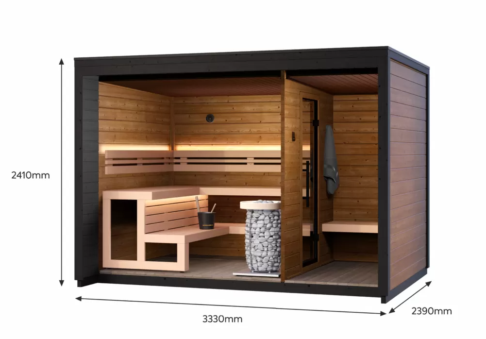 Patio M Thermowood buitensauna