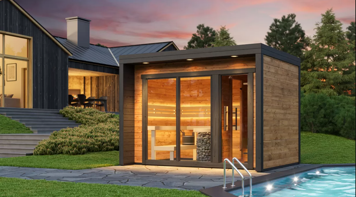 Patio M Thermowood buitensauna