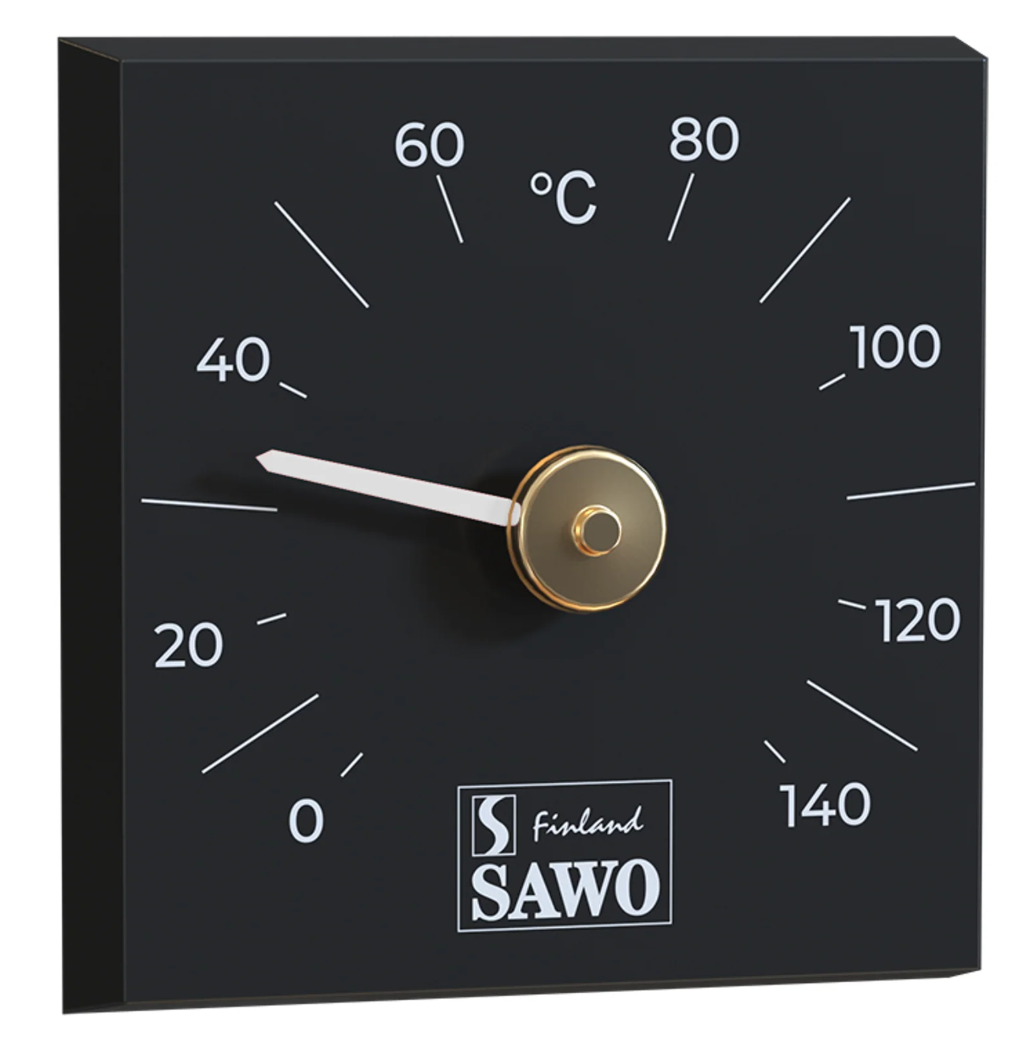 Kanto sauna thermometer - Zwart
