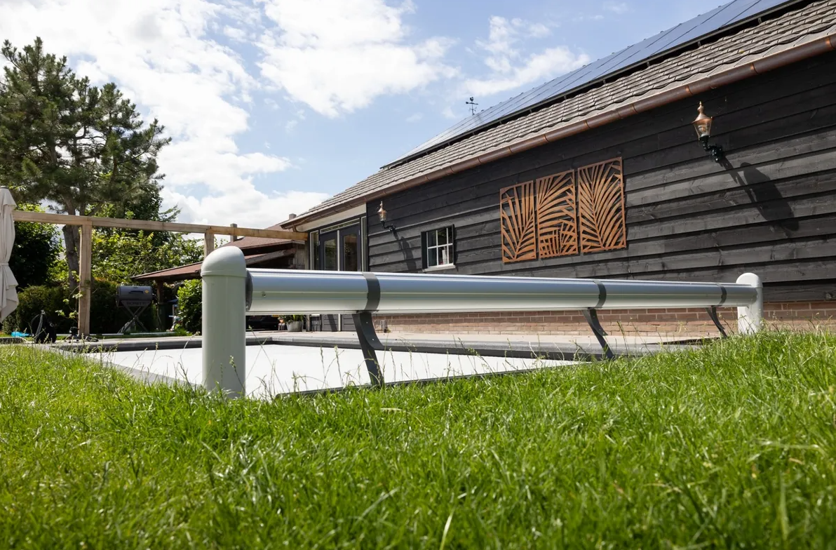 Open Classic automatisch oprolsysteem tot 5,5 meter - wit