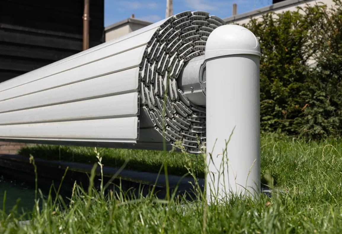 Open Classic automatisch oprolsysteem tot 5,5 meter - wit