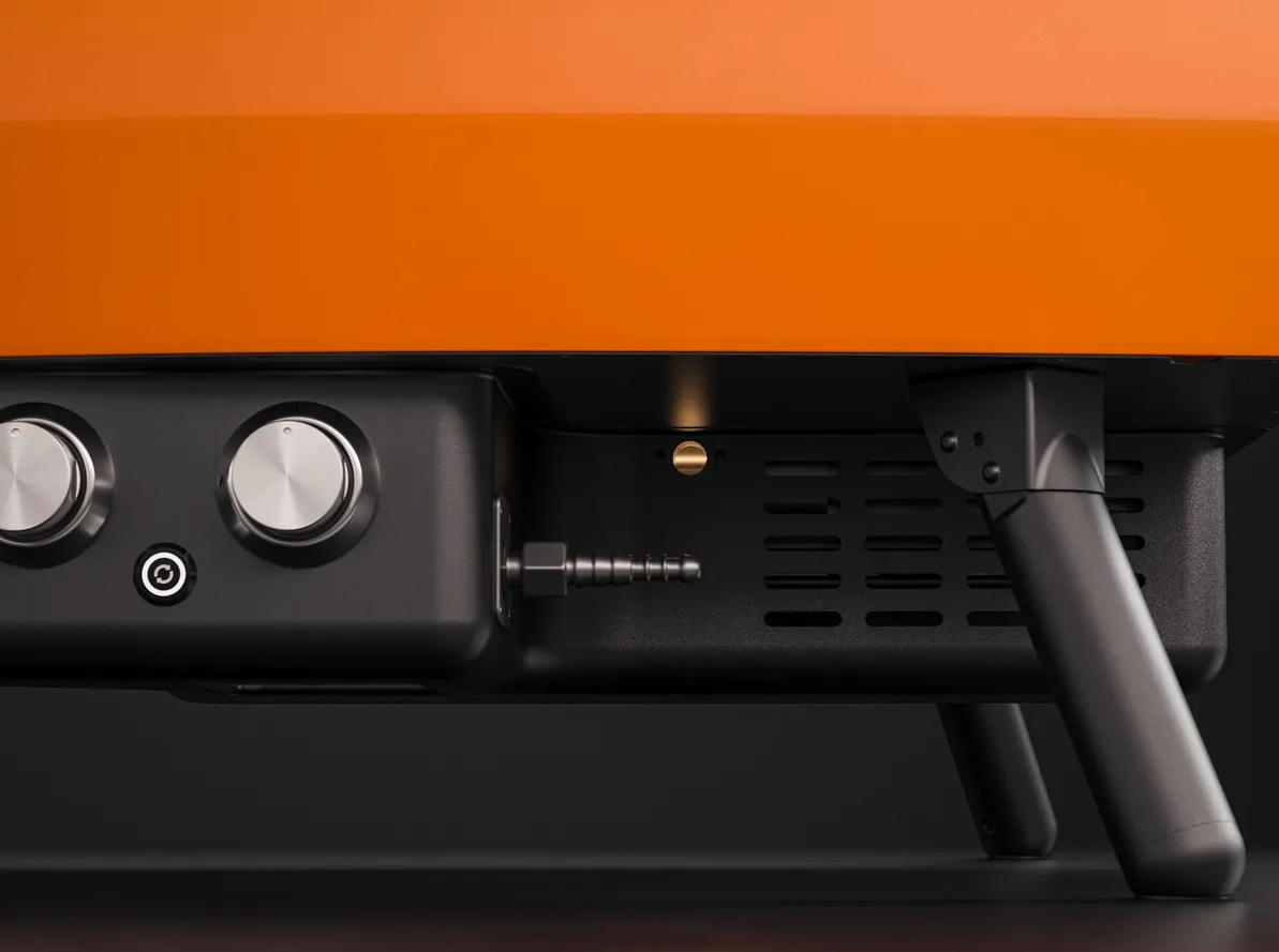 Witt Etna Rotante 16 inch pizzaoven - oranje