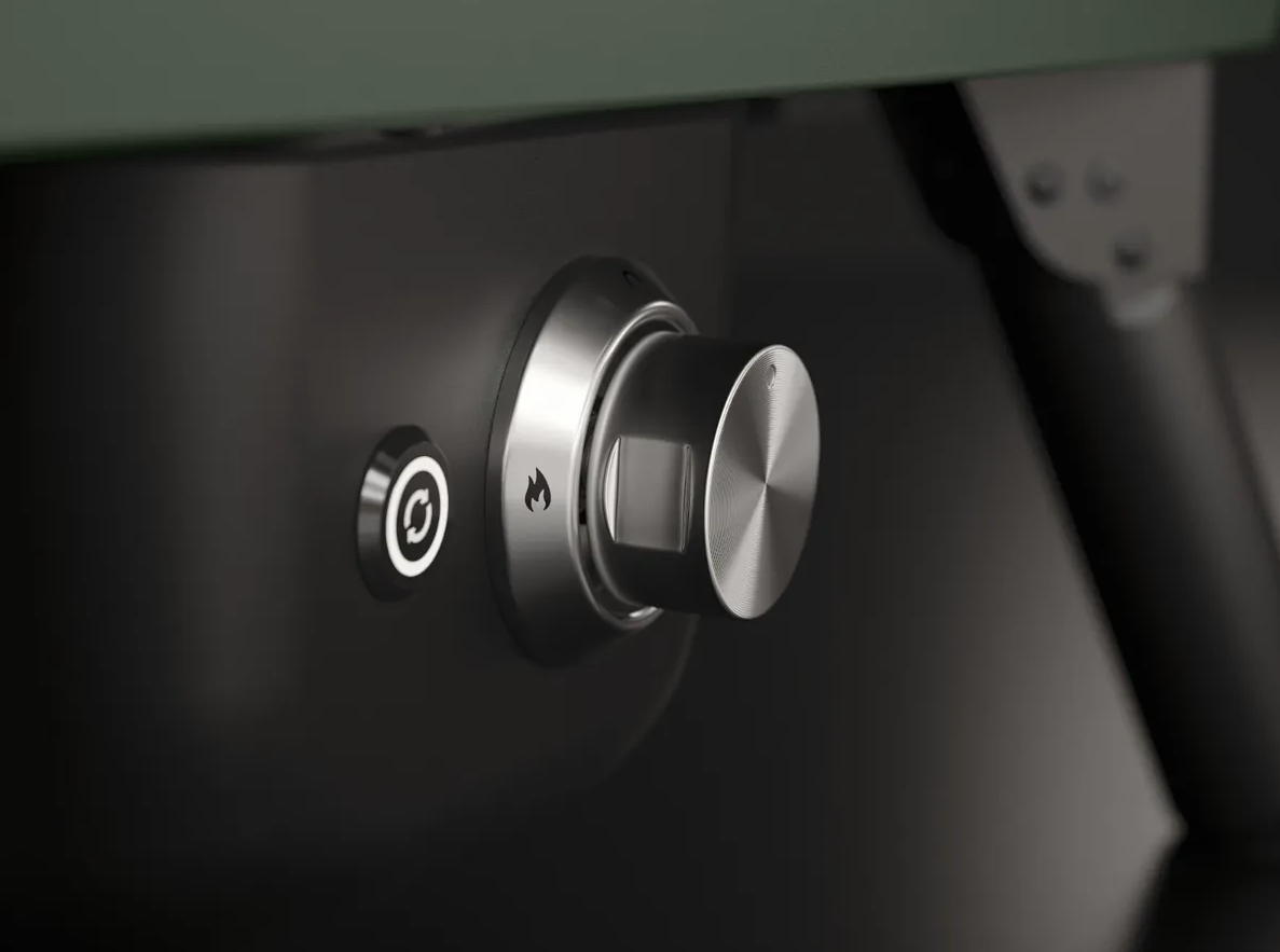 Witt Piccolo Rotante 13 inch pizzaoven - mat groen