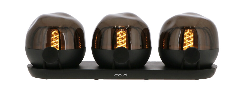 Cosi Cosisfera lampen set van 3 - zwart