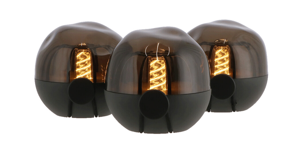 Cosi Cosisfera lampen set van 3 - zwart