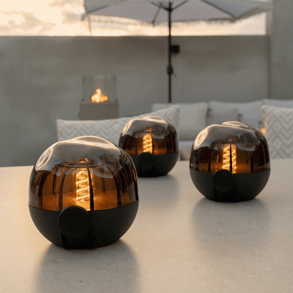 Cosi Cosisfera lampen set van 3 - zwart