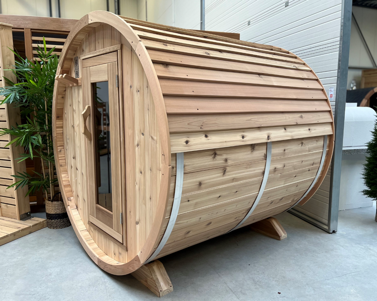 Dundalk Barrel Sauna 662E - ø183 Red Cedar (PD)