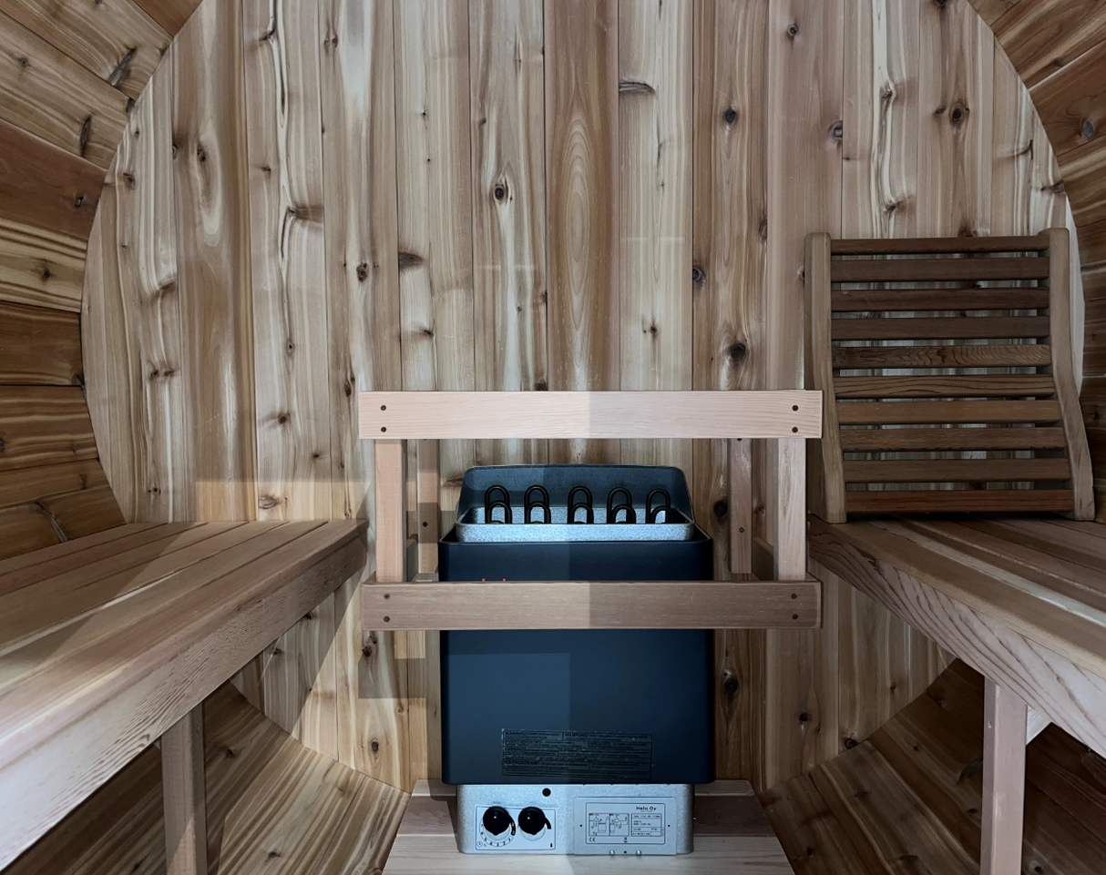 Dundalk Barrel Sauna 662E - ø183 Red Cedar (PD)