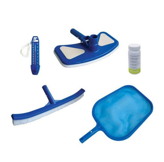 5-delig onderhoudsset voor zwembadreiniging