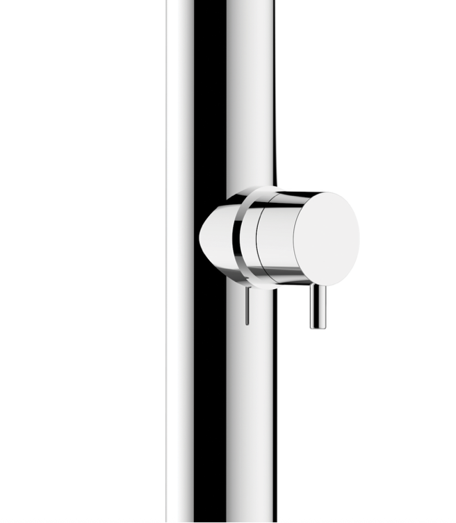 Bossini Mont Blanc all seasons buitendouche (gepolijst RVS)
