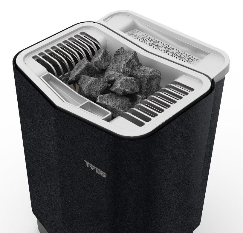 Tylö Sense Combi Pure 8 saunakachel 8 kW - zwart