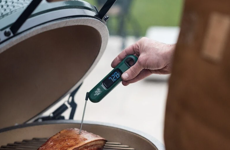 Big Green Egg Direct afleesbare thermometer met flesopener