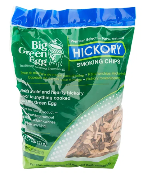 Big Green Egg Houtsnippers hickory - 2900 ml