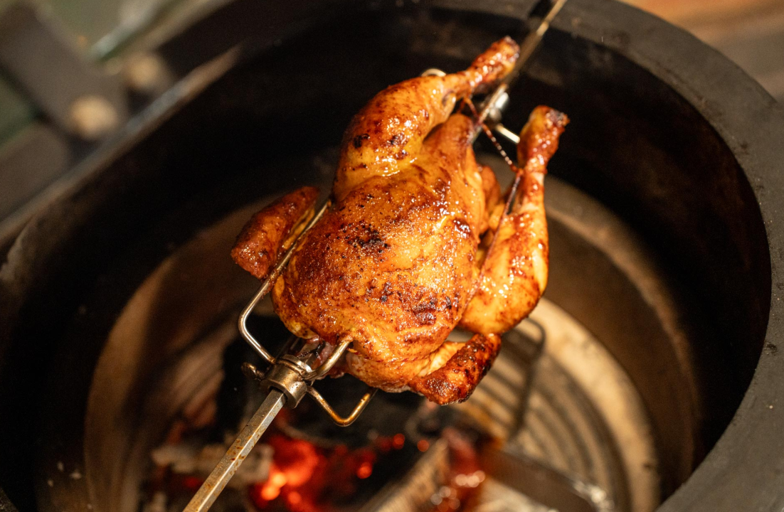 LetzQ Rotisserie draaispit 33 cm Big Green Egg MiniMax/Small