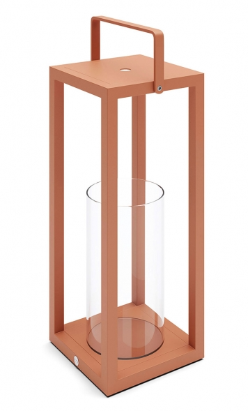 SUNS Luca L tuinlantaarn - terra coral