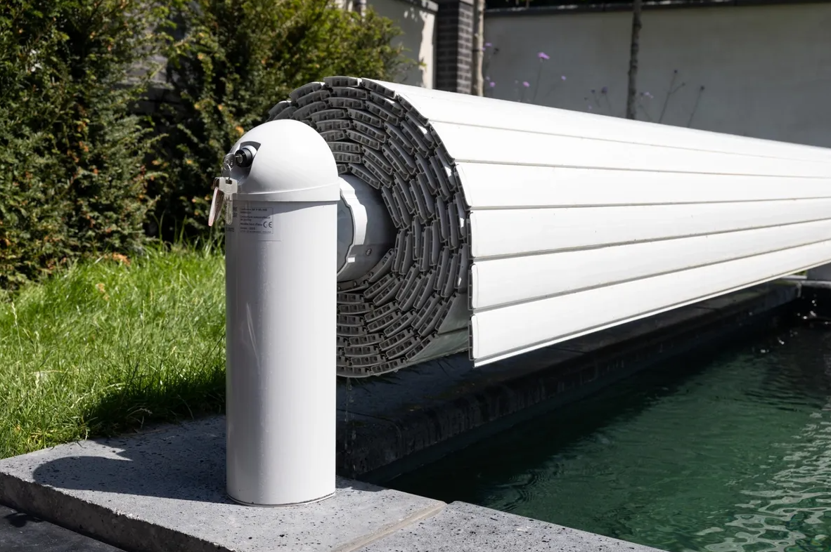 Open Classic automatisch oprolsysteem tot 5,5 meter - wit