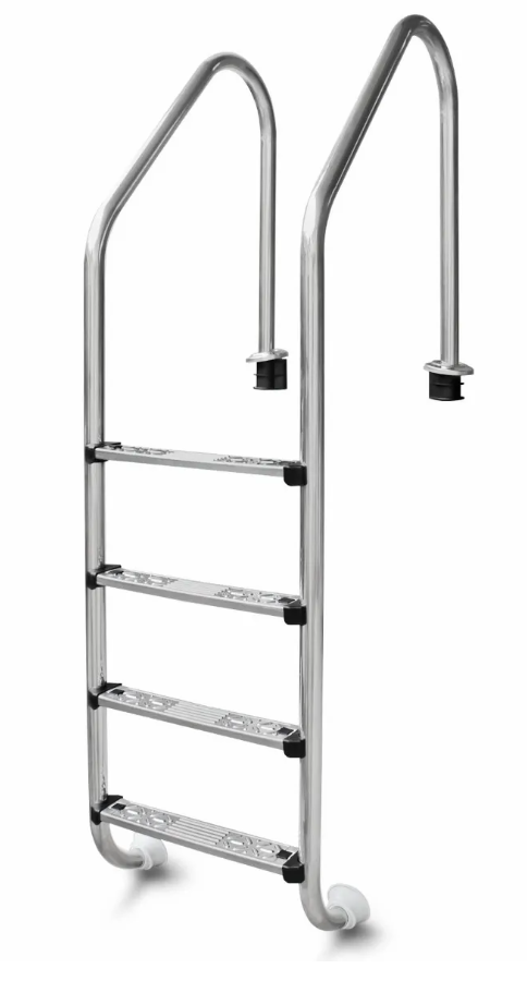 W'eau Standaard RVS-316 zwembadtrap - 4 treden