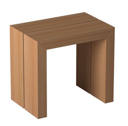 Houten saunabank Siro klein - Ceder