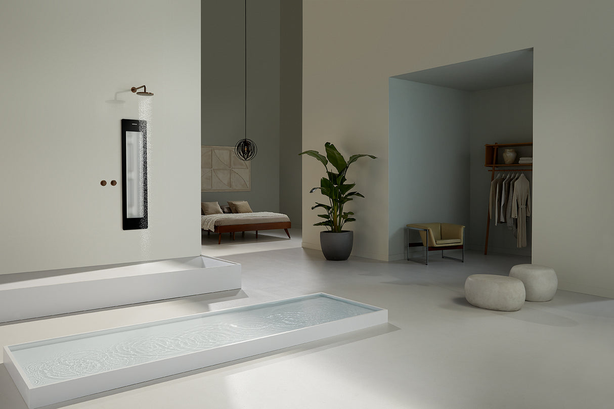 Sunshower Plus M Black inbouw/opbouw (infrarood/UV-licht)