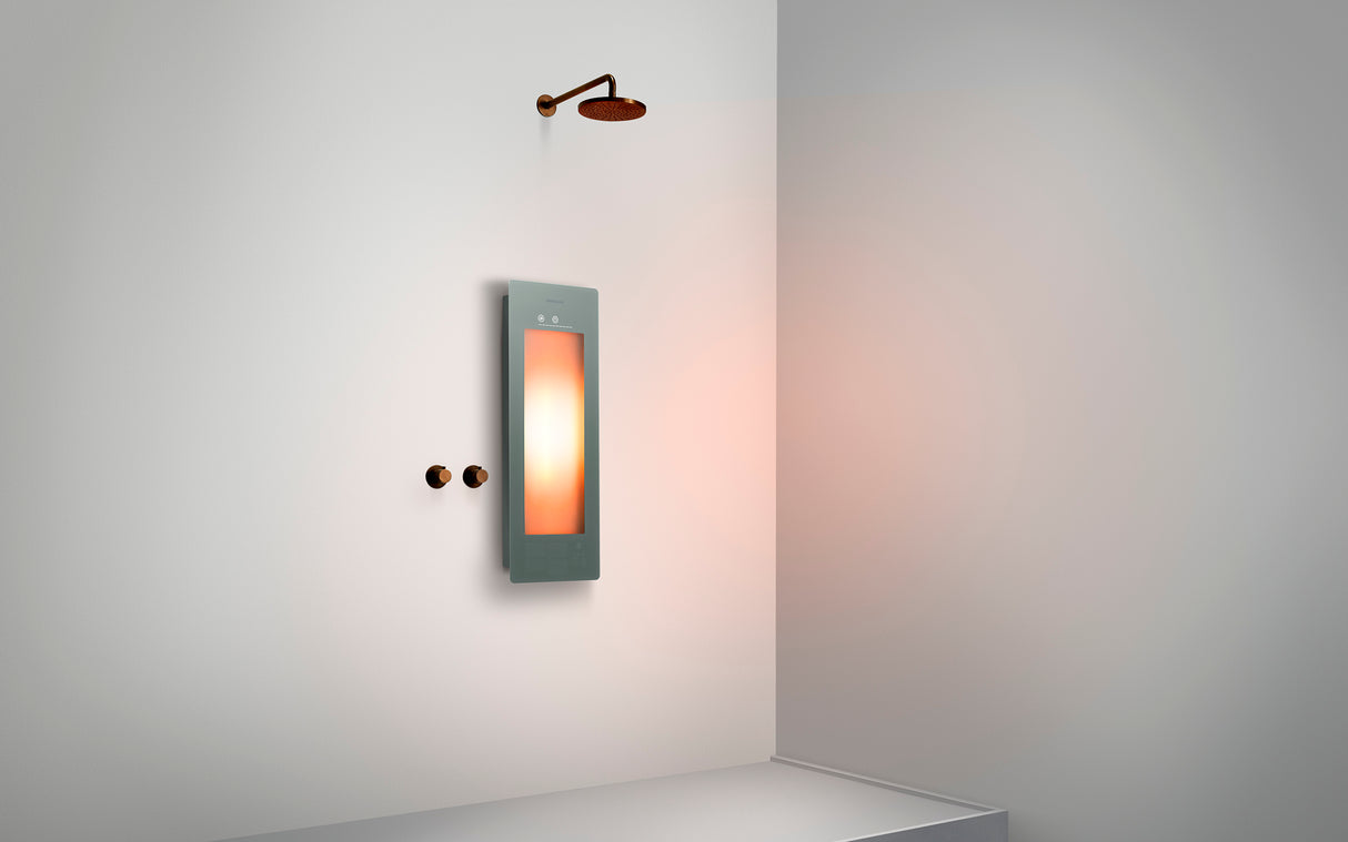 Sunshower Plus S Organic Grey inbouw/opbouw (infrarood/UV-licht)