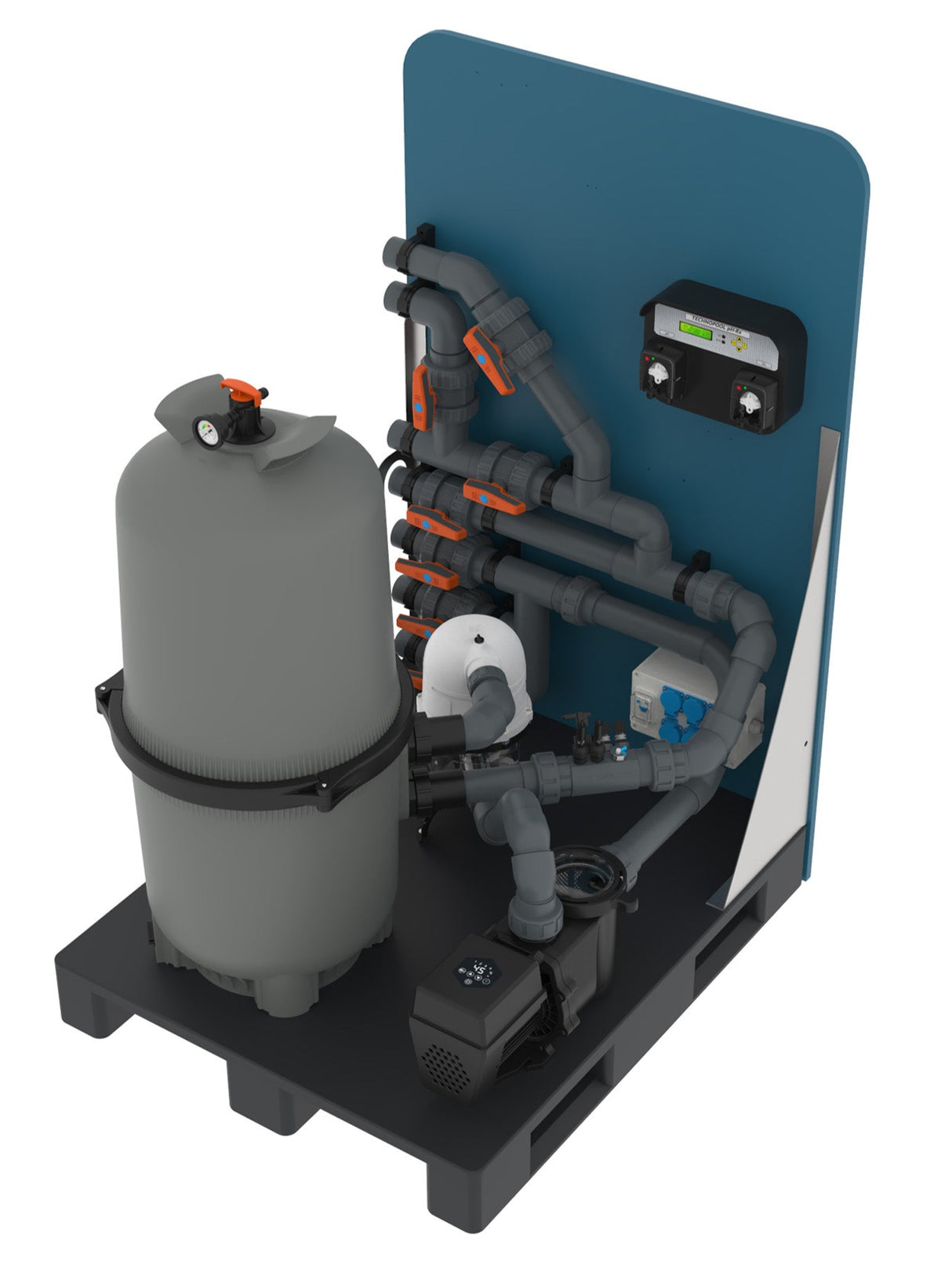 Aquaforte patroonfilter VS filterpallet tot 75 m3