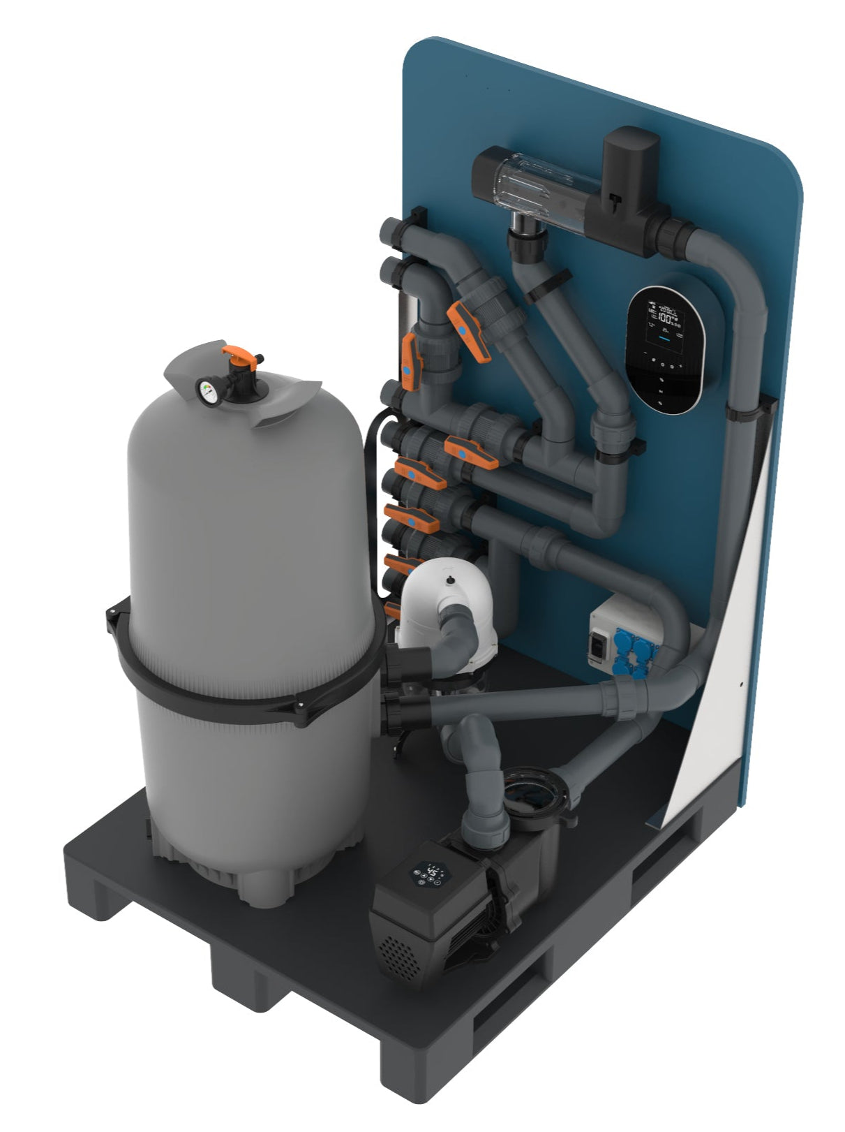 Aquaforte patroonfilter VS PRO filterpallet tot 75 m3