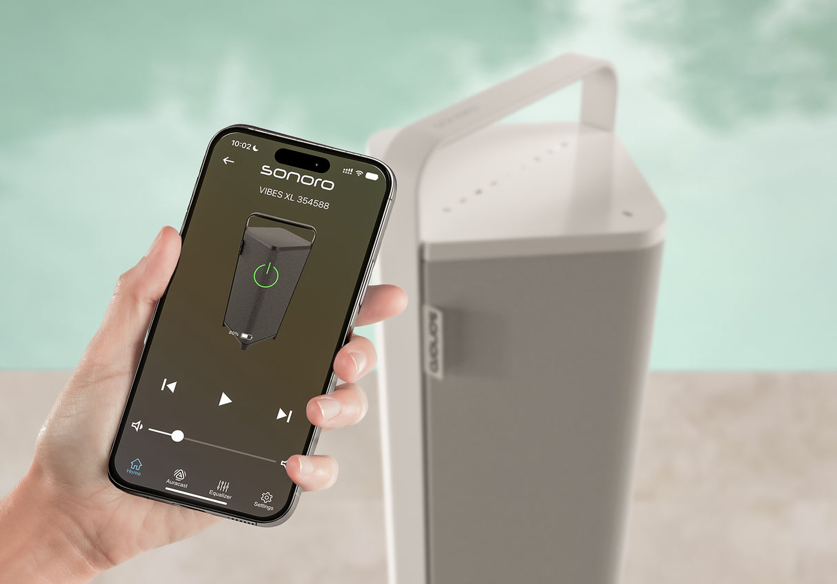 Sonoro Vibes XL draadloze speaker (Bluetooth) - wit