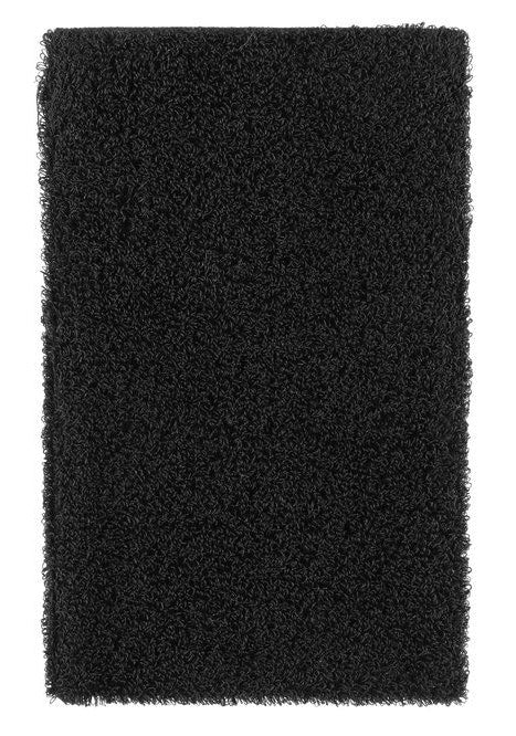 Rento Linen Terry washand 14 x 24 cm - zwart