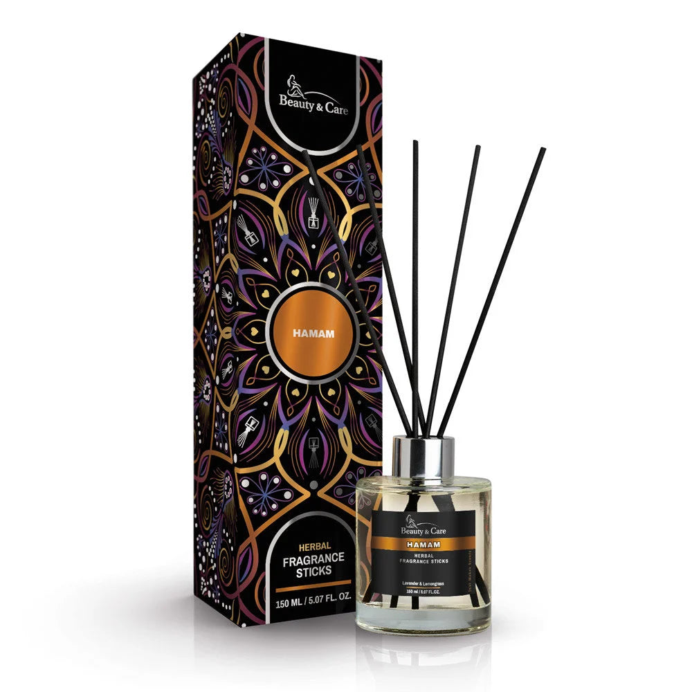 Beauty & Care Hamam geurstokjes 150 ml