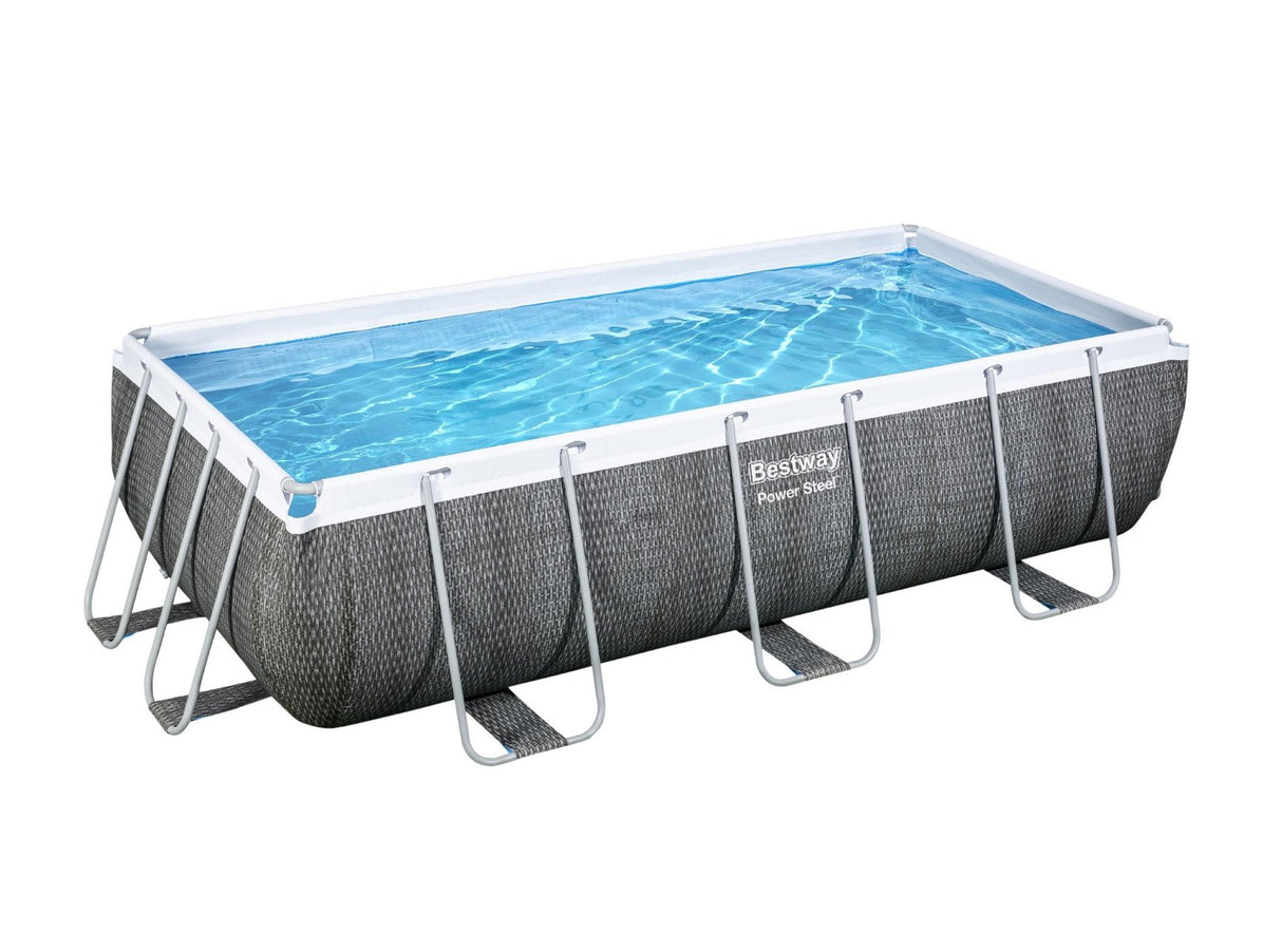 Bestway Power Steel - 404 x 201 x 100 cm (Rotan)