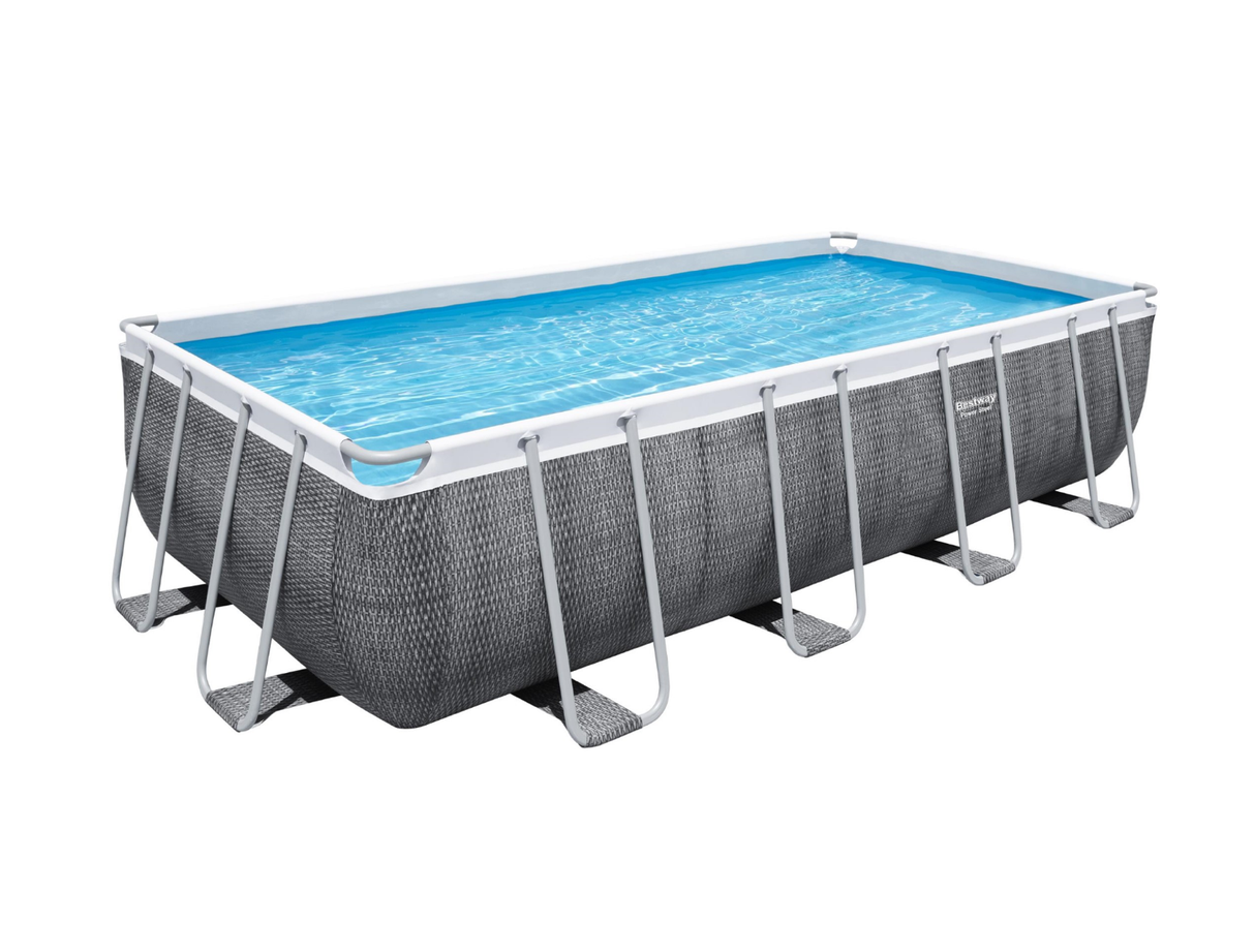 Bestway Power Steel - 488 x 244 x 122 cm (Rotan)