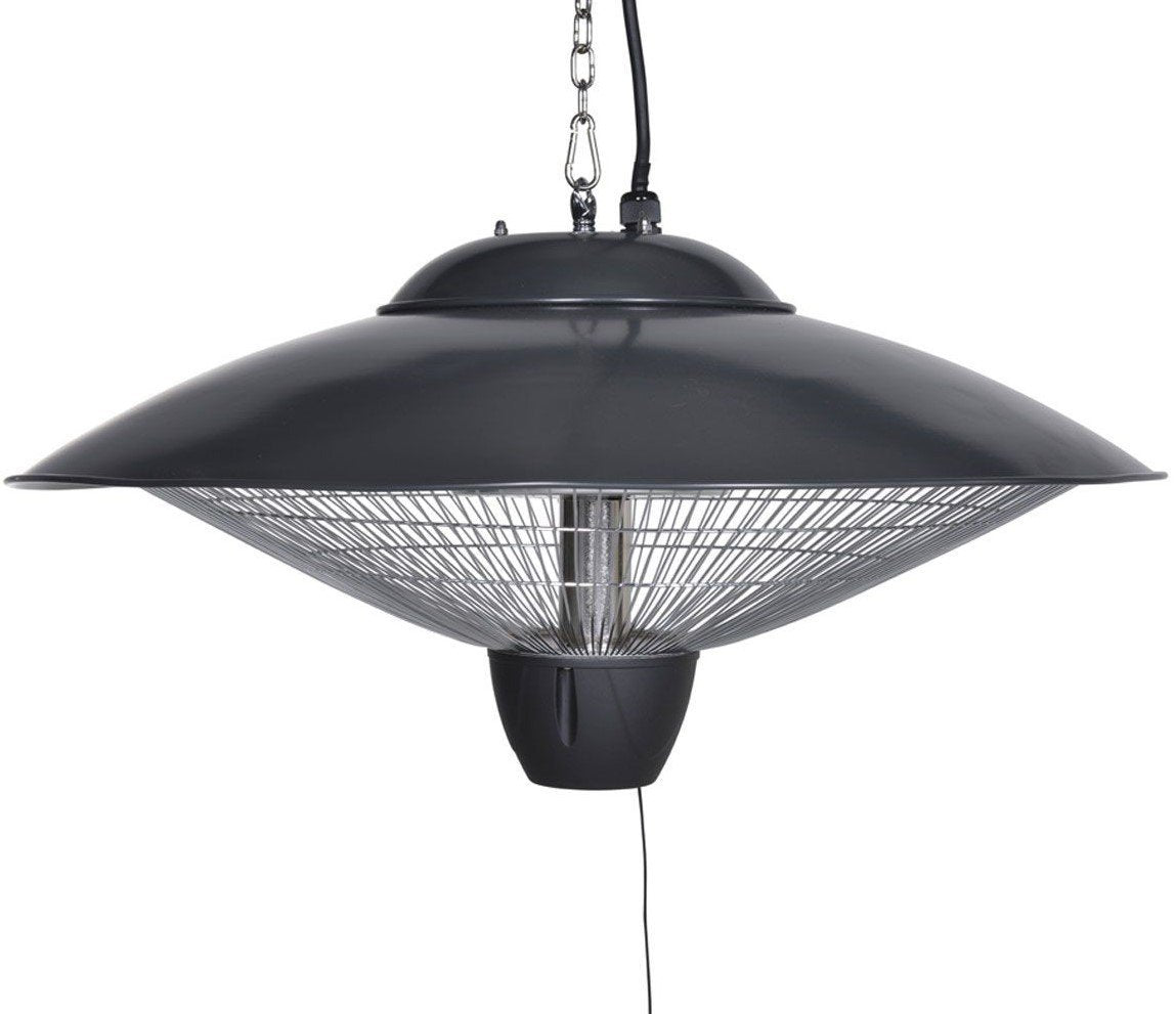 Bordeaux (60 cm) 2000 Watt terrasverwarmer - Carbon Black