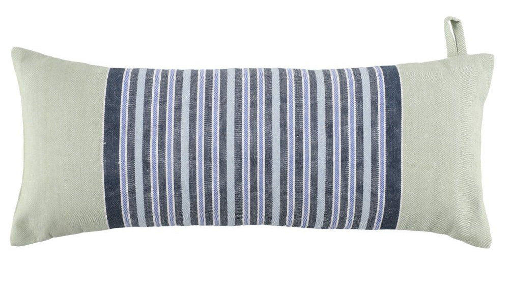 4Living sauna kussen 55 x 22 cm - Groen/Blauw