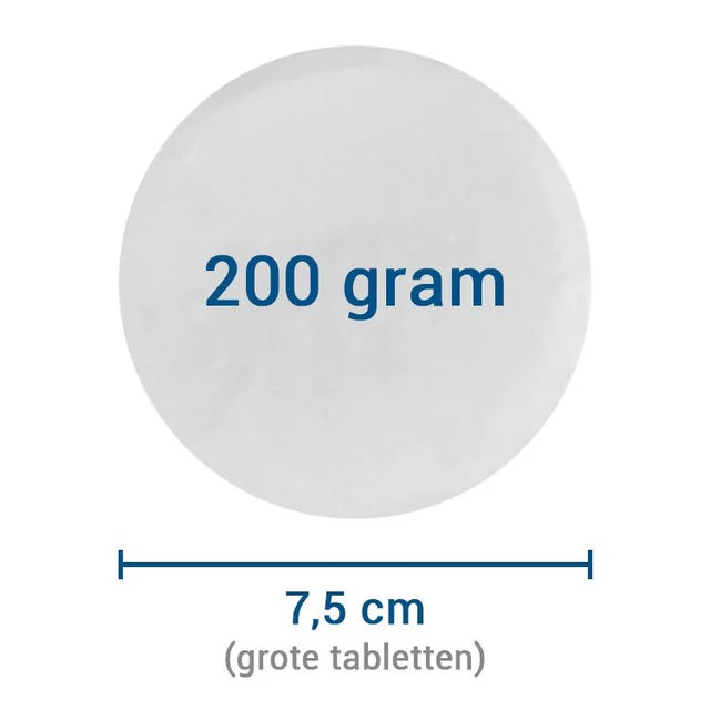 Melpool grote chloortabletten 90 (200 gram) - 1 kg